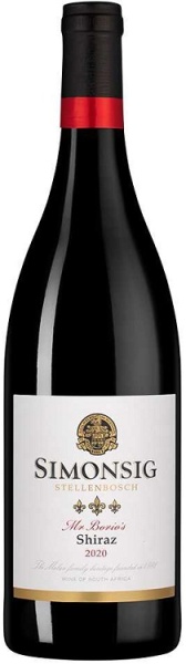 Вино Симонсиг Мистер Борио Шираз красное сухое 0,75л