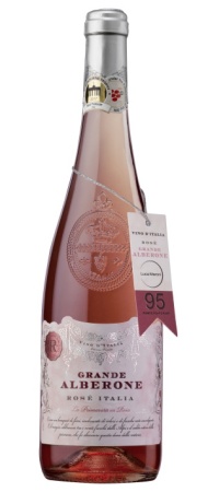 Вино Гранде Альбероне розовое полусухое 0,75л