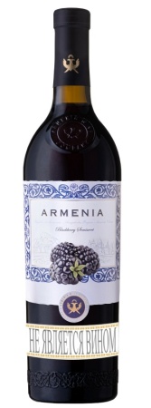 Напиток виноградосодержащий Армения Ежевичное Полусладкое 0,75л