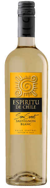 Вино Еспириту Де Чили Совиньон Блан белое полусладкое 0,75л