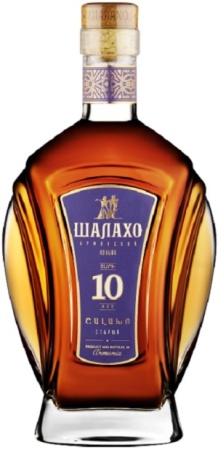 Коньяк армянский Шалахо 10 лет 0,5л