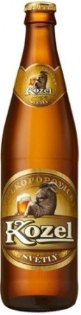 Пиво Велкопоповицкий Козел светлое 0,45л бут.