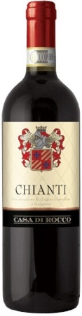 Вино Кьянти Каза Ди Рокко красное сухое 0,75л