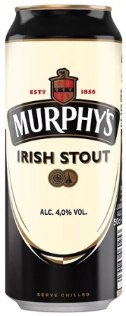 Пиво Мерфис Айриш Стаут 0,5 ж/б