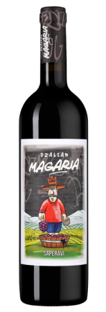 Вино Магариа Саперави  красное сухое 0,75л
