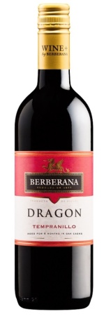 Вино Берберана Красный Дракон красное сухое 0,75л