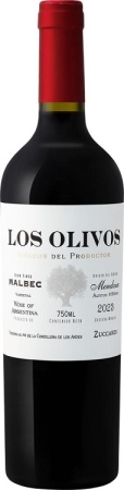 Вино Лос Оливос Мальбек Фамилия Зуккарди красное сухое 0,75л