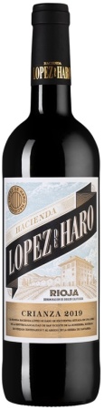 Вино Риоха Асьенда Лопес де Аро Крианса красное сухое 0,75л