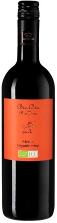 Вино Био Био Мерло красное полусухое 0,75л