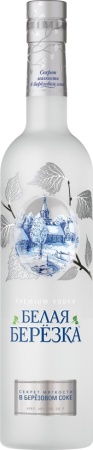 Водка Белая Берёзка 0,5л