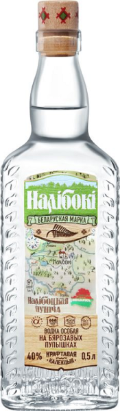 Водка Налибоки на березовых почках 0,5л