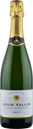 Игристое вино Креман де Бордо Луи Валлон белое брют 0,75л