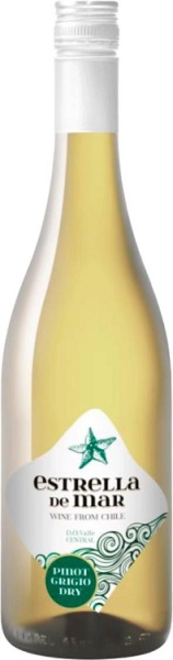 Вино Эстрелья дель Мар Пино Гриджио белое сухое 0,75л