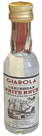 Ром Джарола Карибский Белый 0,03л