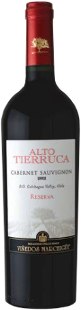 Вино Альто Террука Каберне Совиньон Резерва красное сухое 0,75л