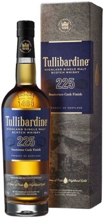 Виски Туллибардин Сингл Молт 225 Сотерн Финиш 0,7л п/у