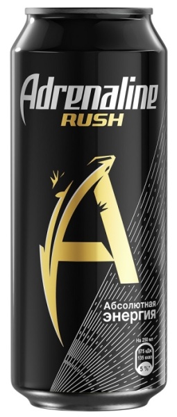 Напиток энергетический б/алк. газ. Адреналин Раш 0,33л ж/б