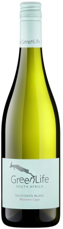 Вино ГринЛайф Совиньон Блан Вестерн Кейп белое сухое 0,75л