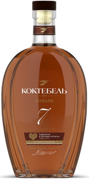 Коньяк Коктебель 7 лет 0,5л