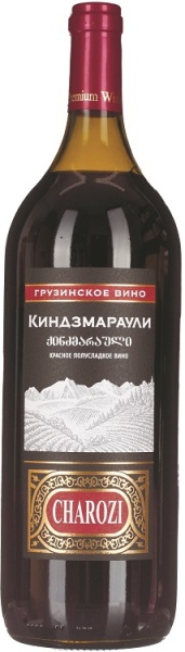Вино Киндзмараули коллекция Чарози красное полусладкое 1,5л