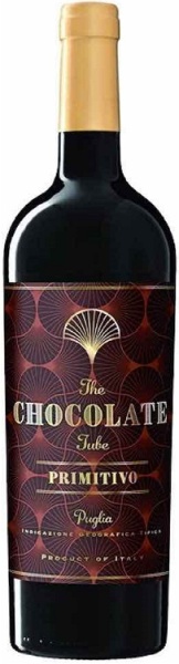 Вино Пулия Чоклэйт Тьюб Примитиво красное полусухое 0,75л
