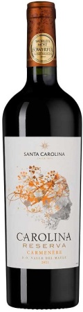 Вино Каролина Ресерва Карменер красное сухое 0,75л