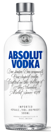 Водка Абсолют 0,5л