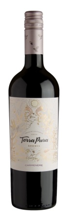 Вино Терра Пура Резерва Карменер красное сухое 0,75л