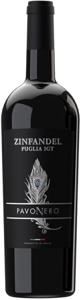 Вино ПавоНеро Зинфандель Пулия красное полусухое 0,75л