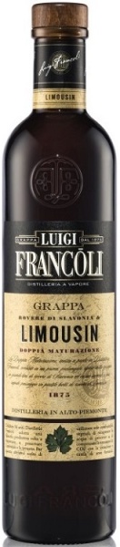 Водка виноградная Граппа Луиджи Франколи Лимузен 0,7л