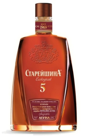 Коньяк Старейшина 5 лет 0,5л