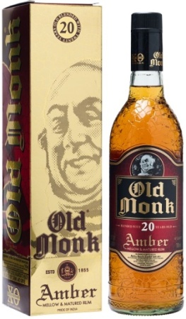 Ром Олд Монк Амбер 20 лет 0,75л п/у