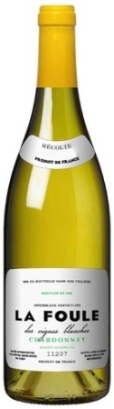 Вино Ла Фуль Шардоне белое сухое 0,75л