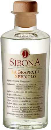 Граппа Сибона Неббиоло 0,5л