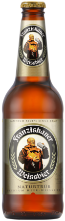 Пиво Францисканер Премиум Хефе-Вайсбир 0,45л бут.