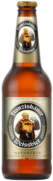 Пиво Францисканер Премиум Хефе-Вайсбир 0,45л бут.