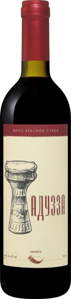 Вино Адузза Ашамта красное сухое 0,7л