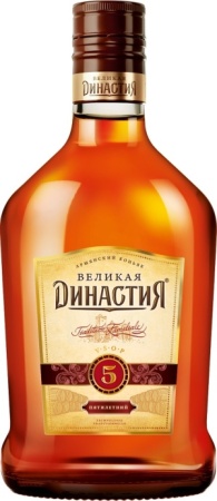 Коньяк армянский Великая Династия 5 лет 0,25л