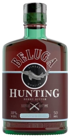 Ликер Белуга Хантинг Ягодный 0,05л