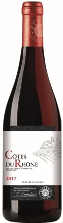 Вино Кот дю Рон ФДЛ красное сухое 0,75л