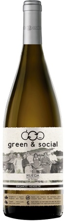 Вино Руэда Грин энд Социал белое сухое 0,75л