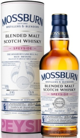 Виски Моссберн Блендед Молт Скотч Виски Спейсайд 0,7л п/у
