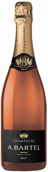 Игристое вино Шампань А.Бартель Брют розовое брют 0,75л