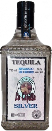 Текила Асьенда Ла Капилла Сильвер 0,05л