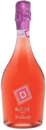 Игристое вино Пиононо РО.ЗЕ розовое брют 0,75л