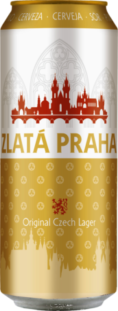Пиво Злата Прага 0,5л ж/б