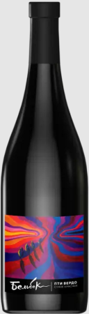 Вино Бельбек Пти Вердо выдержанное красное сухое 0,75л