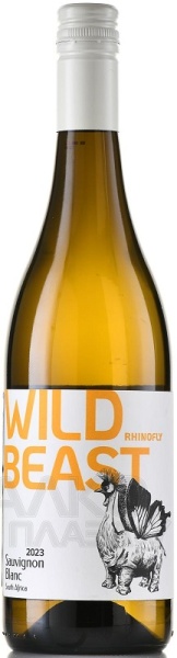 Вино Уайлд Бист Совиньон Блан Ринофлай белое сухое 0,75л