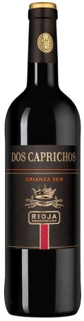 Вино Риоха Дос Капричос Крианса красное сухое 0,75л