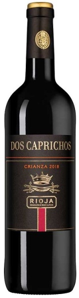 Вино Риоха Дос Капричос Крианса красное сухое 0,75л